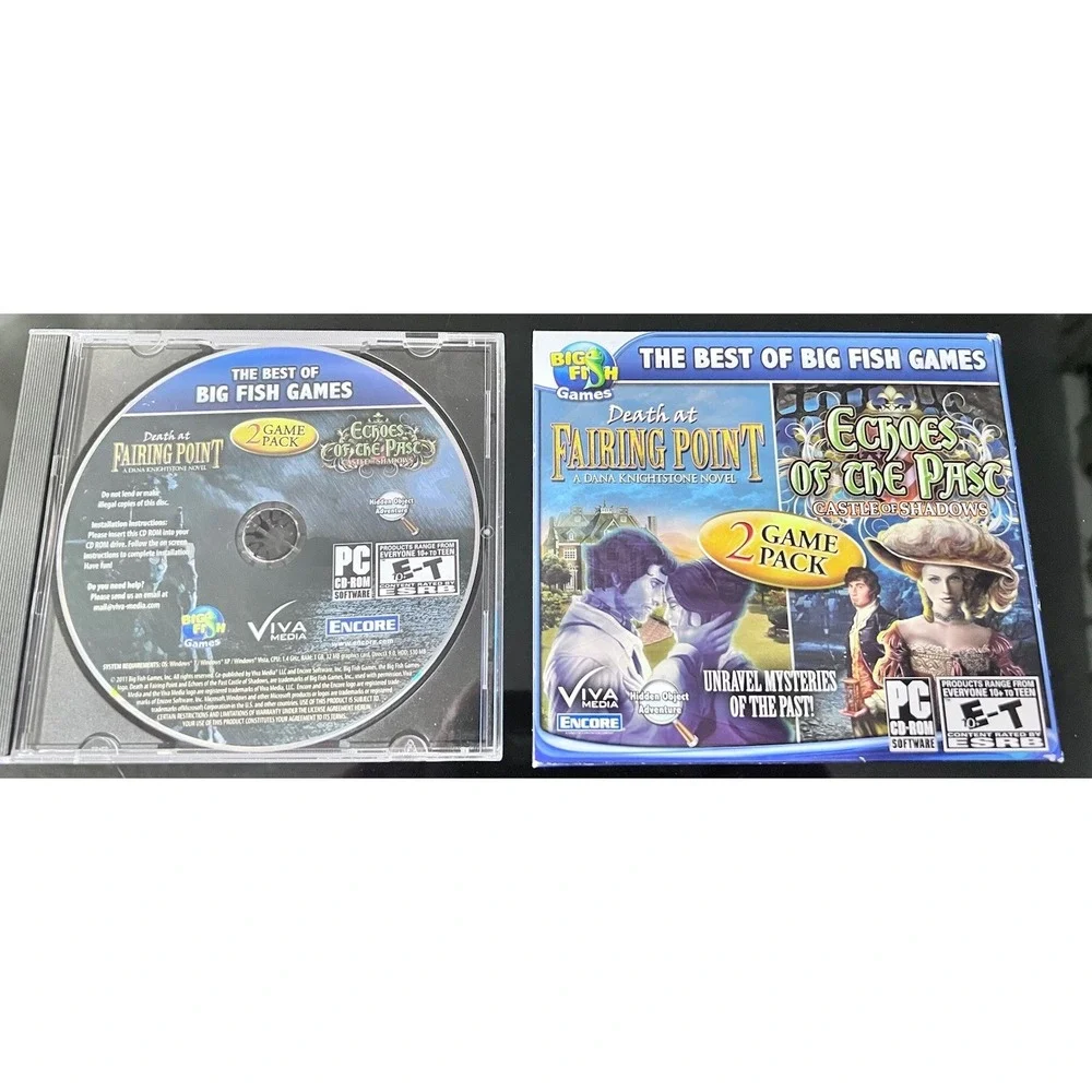 Death at Fairing Point/Echoes of the Past: Castle of Shadows (PC, 2011)